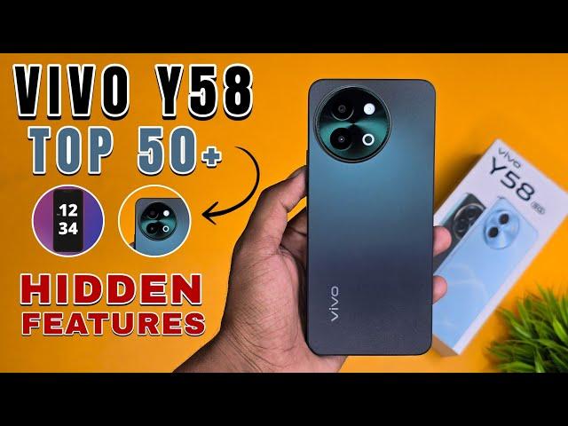 Vivo Y58 5G Top 50++ Hidden Features | Vivo Y58 Tips & Tricks | Vivo Y58 5G