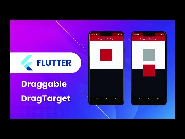 Flutter Widget | 46 | How to use Draggable and DragTarget | Speed Code