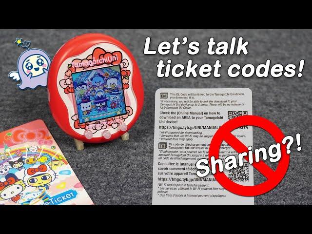 Tamagotchi Uni Tamaverse Ticket FAQs answered! | How many uses? Multiple downloads on one Uni?