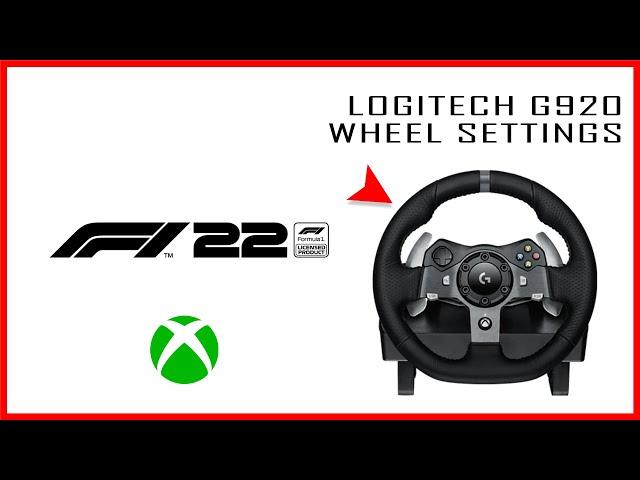 F1 22 - Logitech G920 Best Wheel Settings - Realistic Feel (All Experience Levels)