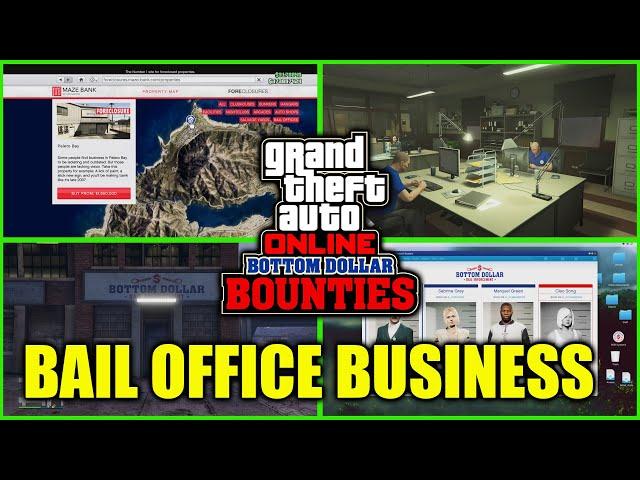 GTA 5 Online: Beginner's Guide to Bail Office Business - Bottom Dollar Bounties DLC