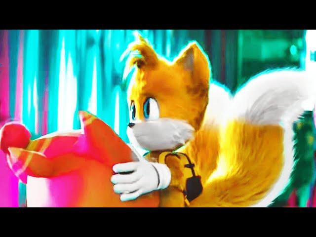 Running From GUN Scene | SONIC THE HEDGEHOG 3 (2024) Movie CLIP HD