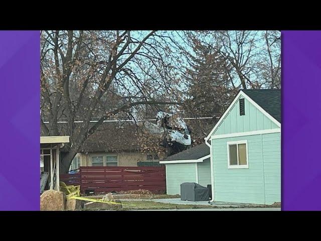 1 dead, 2 injured after car crashes and lands on top of Nampa home, police say