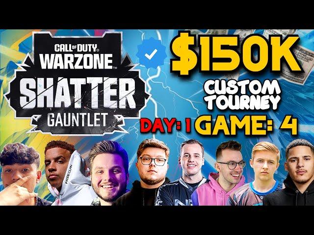 *NEW* $150K Warzone Shatter Gauntlet Customs Urzikstan Tournament / Day: 1 - Game: 4