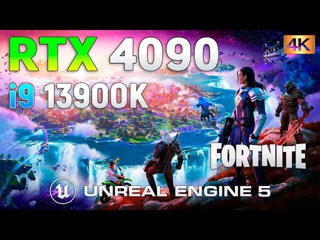 Fortnite on Unreal Engine 5 - RTX 4090 l 4K