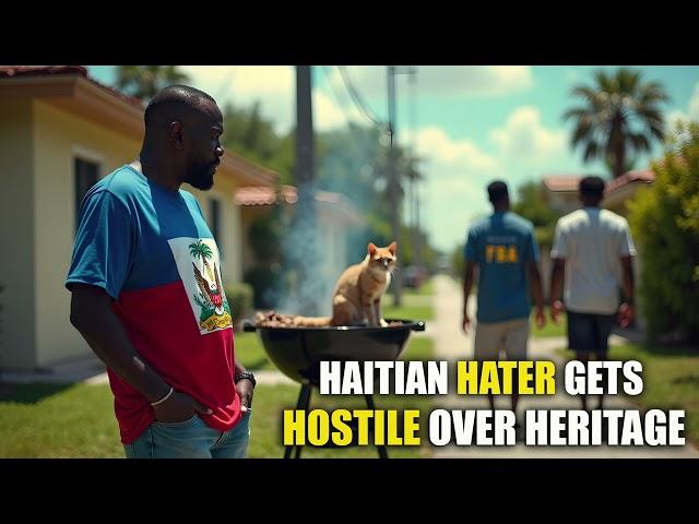 Haitian Hater Gets Hostile Over Heritage