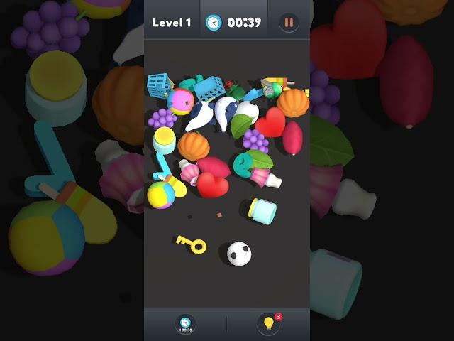 Match Merge 3D - Pair Matching 3D Puzzle Game - Level 1 to 5 - Android Gameplay