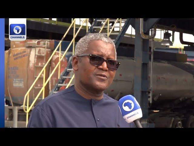 Dangote Speaks On Petrol Price, Says Fuel Can Hit Stations In 48hrs