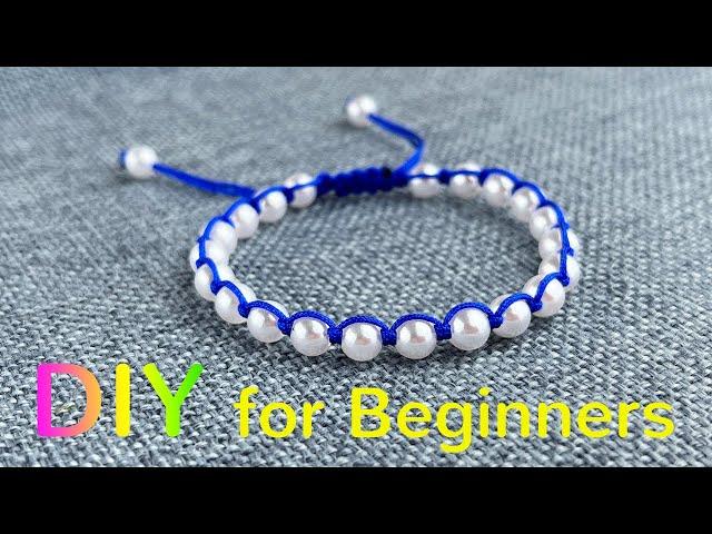 DIY Your Beaded Bracelet Tutorial | Easy Bracelet Making Ideas | How to Make Bracelet with Bead A101