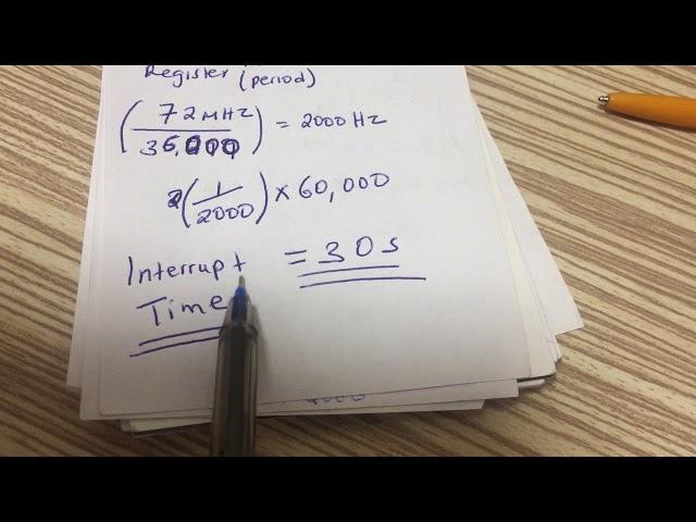 How to generate an interrupt using Timer (STM32F103C8T6)