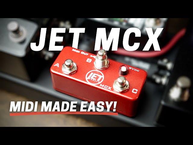 Intro to Midi // Mini Worship Pedalboard with the JET Pedals MCX and the Line 6 HX Stomp
