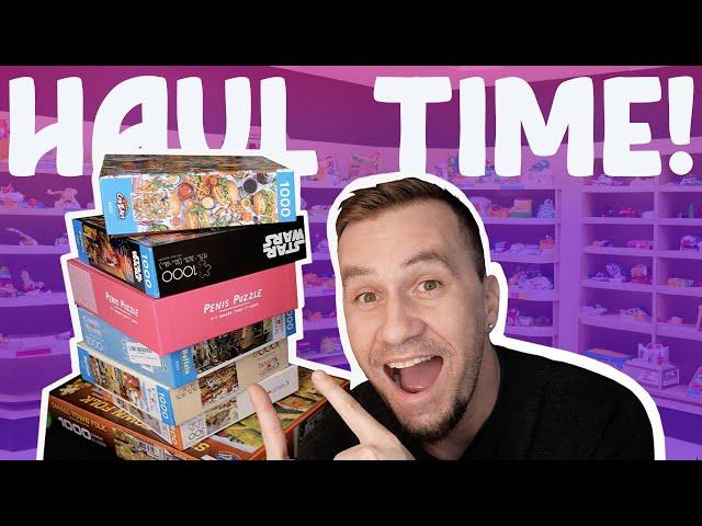 P3nis themed? | Unboxing jigsaw puzzles | From Wysocki to weird and wonderful