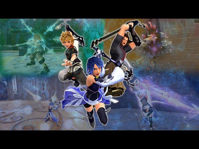 The Complete Kingdom Hearts Birth by Sleep Command Styles Breakdown Collection