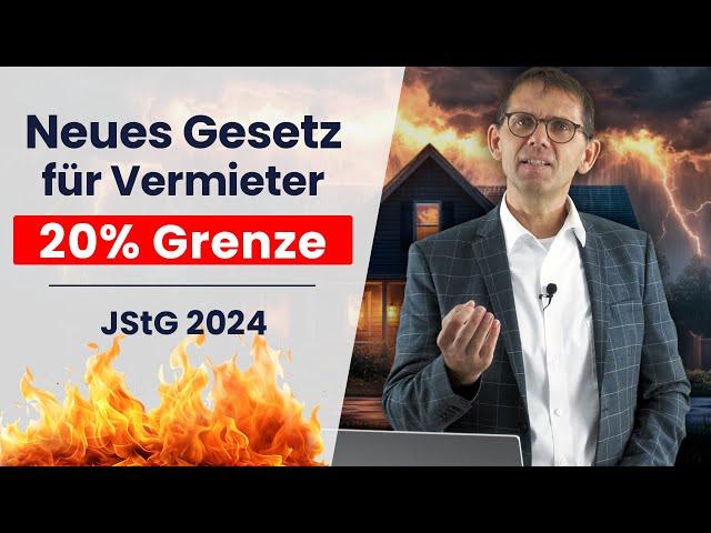 Steuern sparen & mehr Rendite durch Restnutzungsdauer Gebäude AfA, Jahressteuergesetz 2024/25