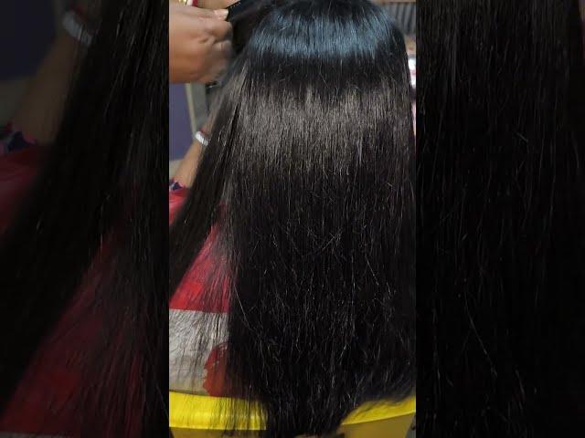 hair Straightening. #viral  hair straightening 