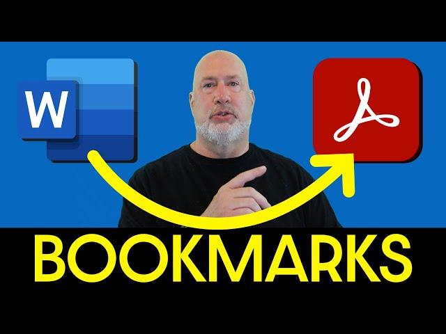 Microsoft Word to Adobe Acrobat with Bookmarks!