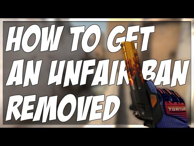 WHAT TO DO IF YOU GET FALSELY VAC BANNED IN CSGO!! (HOW TO REMOVE YOUR BAN)