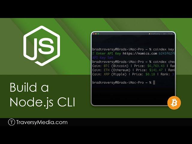 Node.js CLI For Cryptocurrency Prices