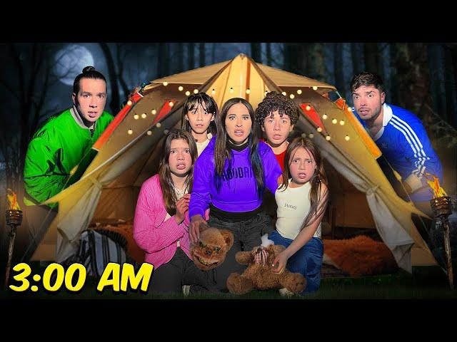 ACAMPAMOS UNA NOCHE EN EL BOSQUE CON EL TEAM DE YOLO AVENTURAS  | Mau McMahon