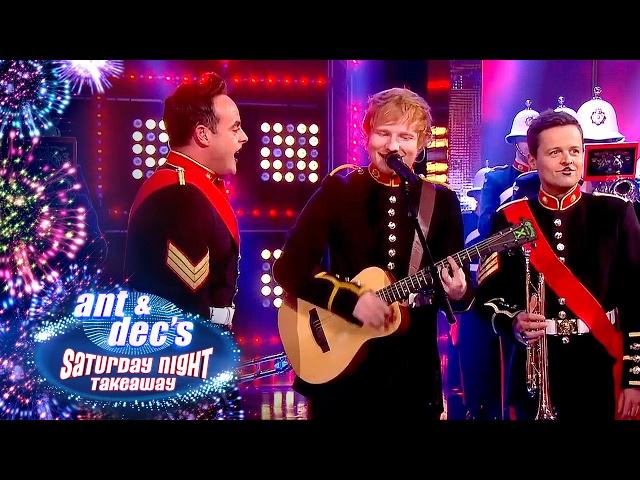 Ed Sheeran, Ant & Dec & the Royal Marines' Unbelievable Performance - Saturday Night Takeaway