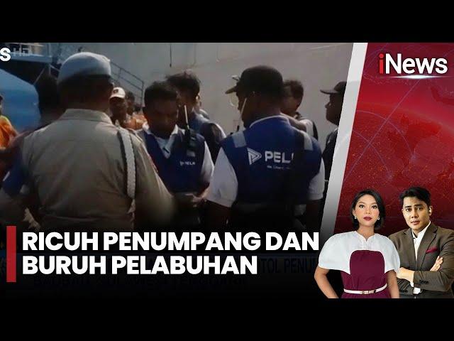 [FULL] Ricuh Penumpang dan Buruh Pelabuhan Baubau, Sulawesi Tenggara - iNews Today 23/12