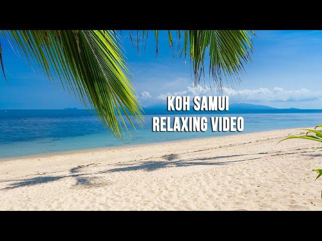 Koh Samui Aerial 4K Nature Video with 1 hour relaxing music