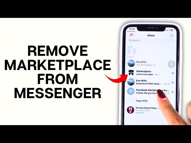 How To Remove Marketplace From Messenger 2024 | Can You Remove Marketplace From Messenger?