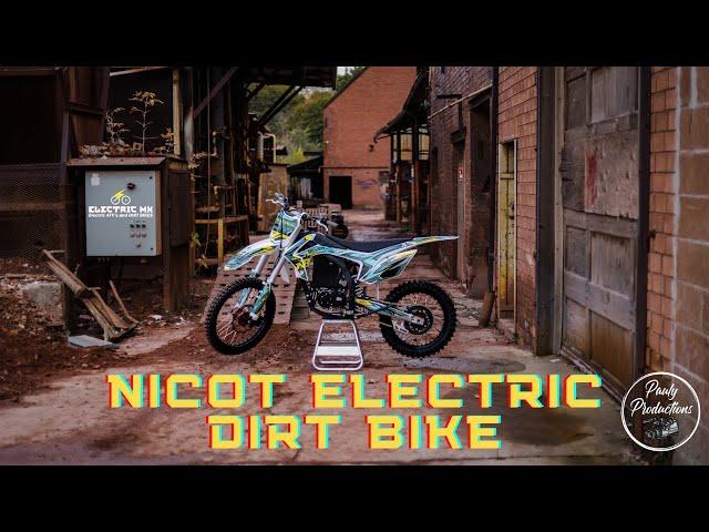 Nicot Moto E-Beast | 12kW Electric Dirt Bike | Riding at a 115 year old abandoned brick factory