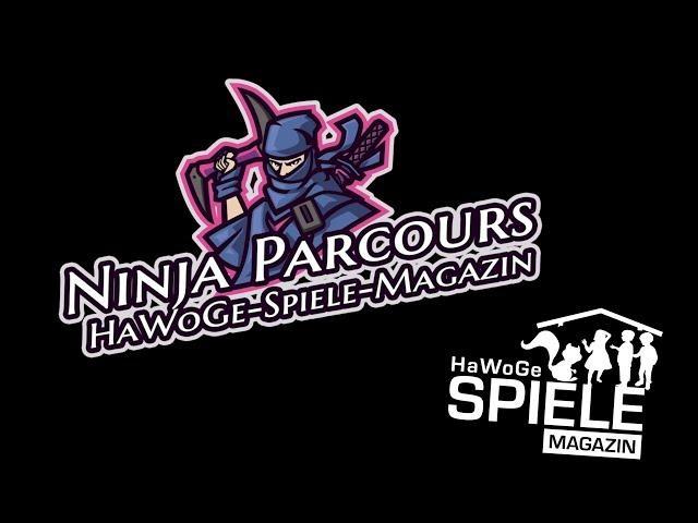 Ninja Parcours im HaWoGe-Spiele-Magazin