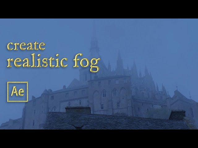 how i create volumetric fog – after effects fog tutorial