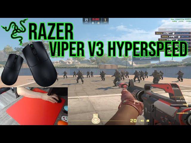 Razer Viper V3 HyperSpeed Review on CS2 (Good mouse for 2024)