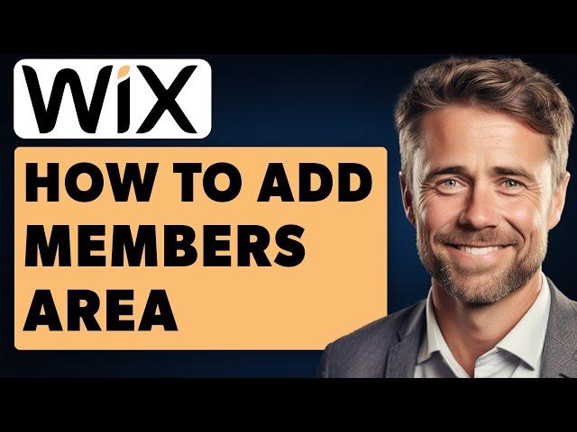 How to Add a Members Area on Wix Studio (Full 2024 Guide)