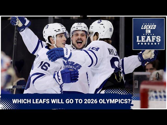 Which Toronto Maple Leafs players will be locks for 2026 Winter Olympics?