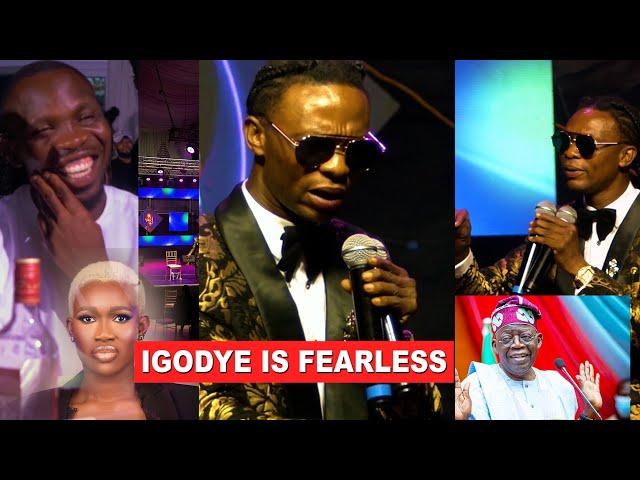 Comedian IGODYE Crack's comedy Face 2 Face with Real Warri Pikin/ Pres.Tinubu /Mc Casino