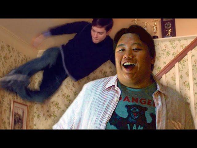 ned gets drop kicked by tobey maguire