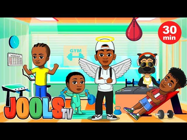 Get Fit & Exercise Playlist | Nursery Rhymes + Kids Songs by @joolstv_