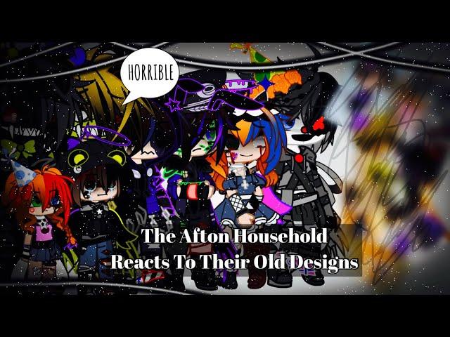 The Afton Household Reacts To Their Old Designs / FNAF
