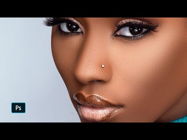 How To Skin Retouch Using Frequency Separation