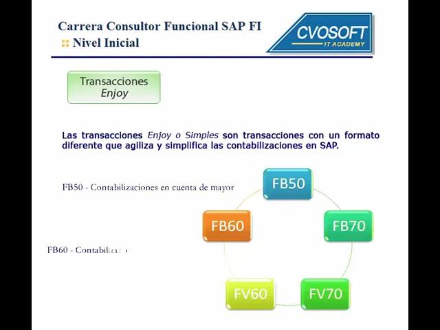 SAP FI | Tutorial registraciones contables | CVOSOFT