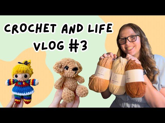 Crochet and Life Vlog #3- Market Prepping- New Resin Hooks