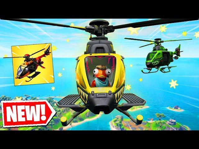 The *CHOPPER* ONLY Challenge in Fortnite (overpowered)