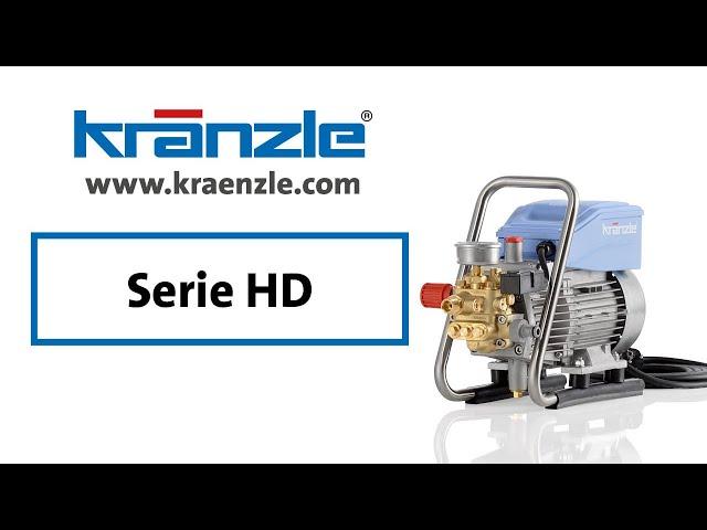 KRAENZLE HD 7/122 TS - HD 10/122 TS | Hidrolimpiadoras de alta presión agua fría | Serie HD