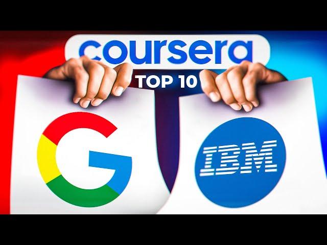 Top 10 Coursera Courses YOU NEED TO TAKE in 2024! (Google + IBM Certifications)
