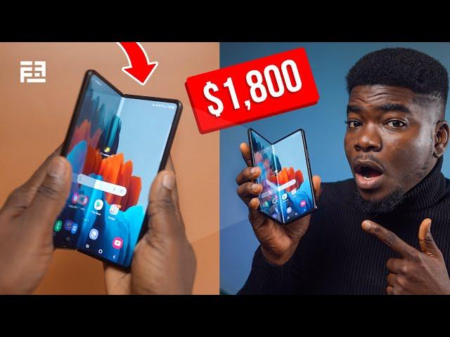 Spending $1,800 on the Samsung Galaxy Z Fold 3!