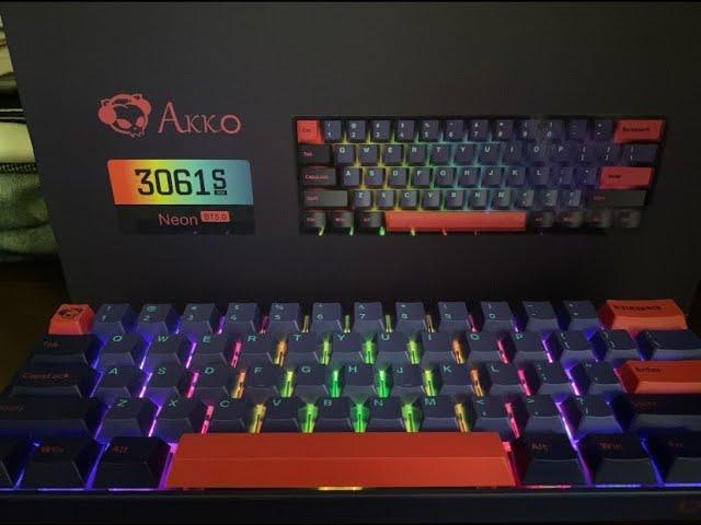 [รีวิว]Akko 3061 RGB Mechanical Keyboard