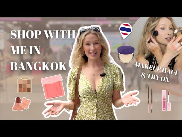 COME SHOPPING WITH ME! 2 MASSIVE Beauty Stores in Bangkok | Makeup from Local Thai Brands