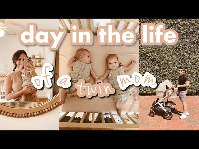 day in the life of a twin mom | newborn twins + newborn routines *new mom twin vlog*