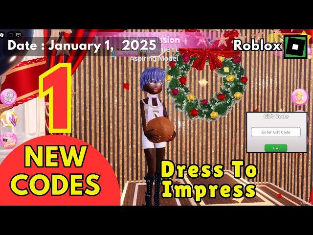 *NEW Update* Codes Work Dress To Impress Roblox, January 1, 2025