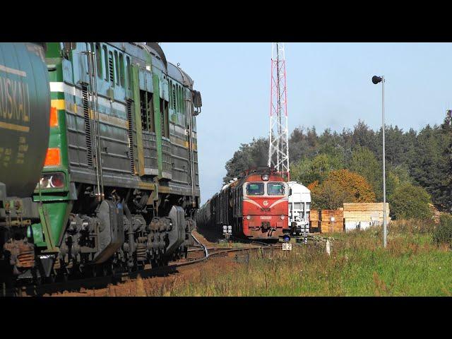 Тепловозы 2ТЭ10УК и 2М62К / Diesel locomotives 2TE10UK and 2M62K