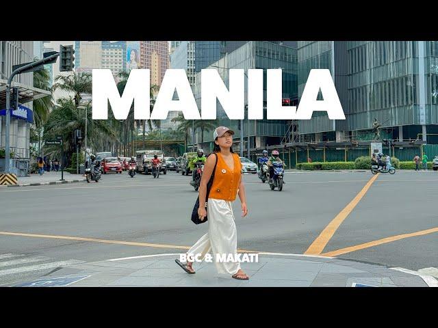 3 days in Manila  (bgc and makati vlog)